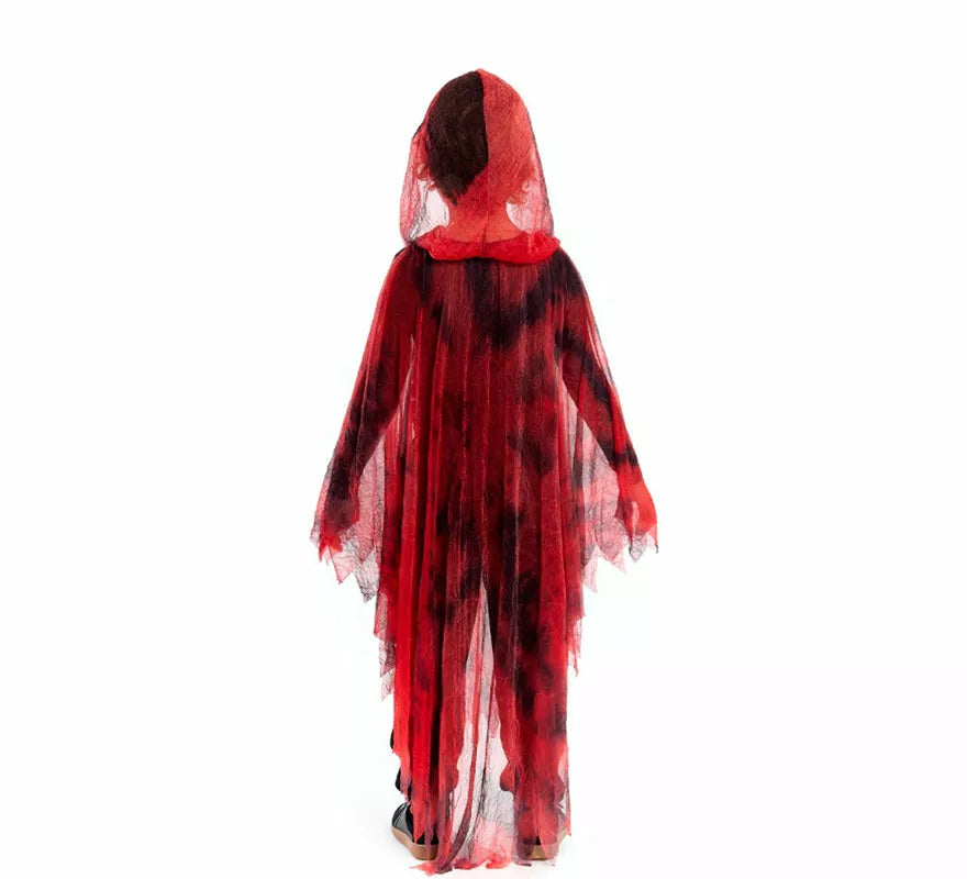 Translation missing: de.Disfraz o Túnica de Espíritu Maligno rojo para niño