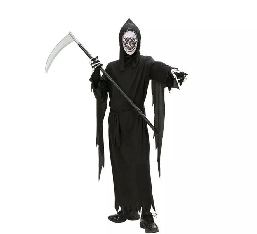 Translation missing: de.Disfraz o Túnica de La Muerte con Máscara para niño