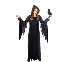 Königin des Todes Kostüm oder Robe für Mädchen