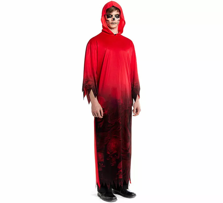 Translation missing: de.Disfraz o Túnica roja del Inframundo para hombre