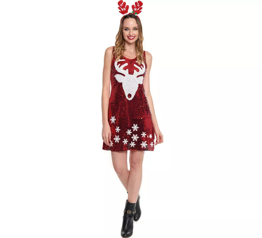 Translation missing: de.Disfraz o Vestido Lentejuelas de Reno para mujer