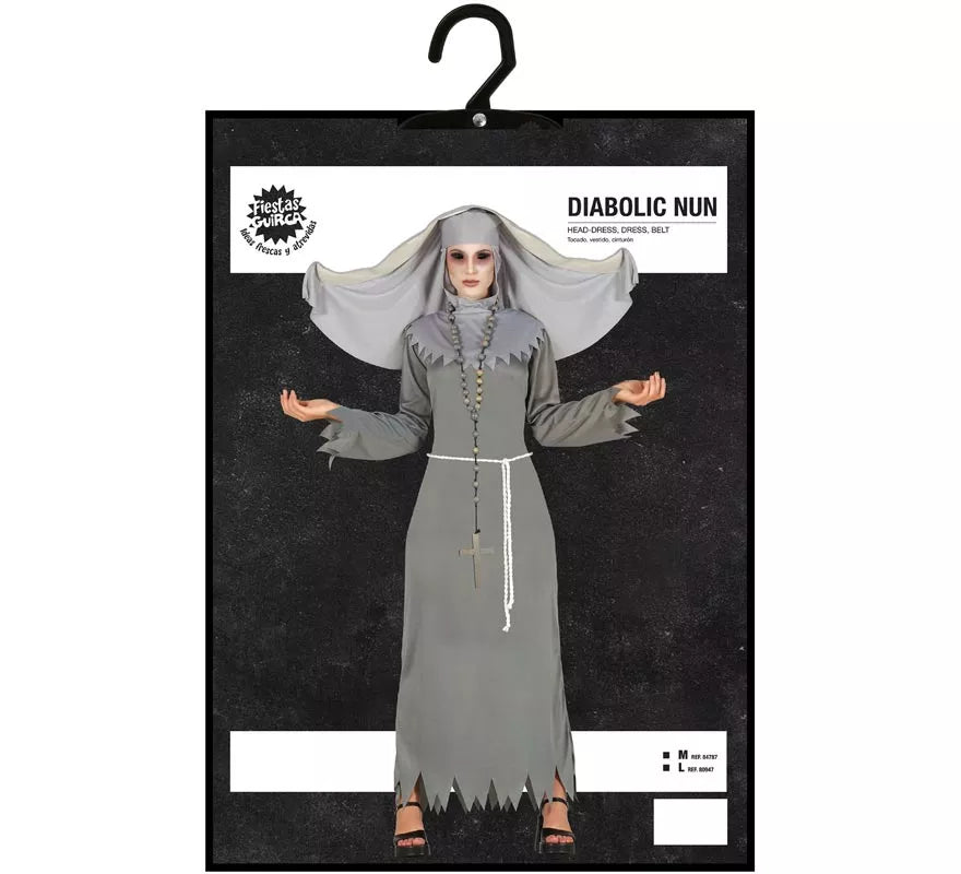 Translation missing: de.Disfraz para Halloween de Monja Diabólica para mujer