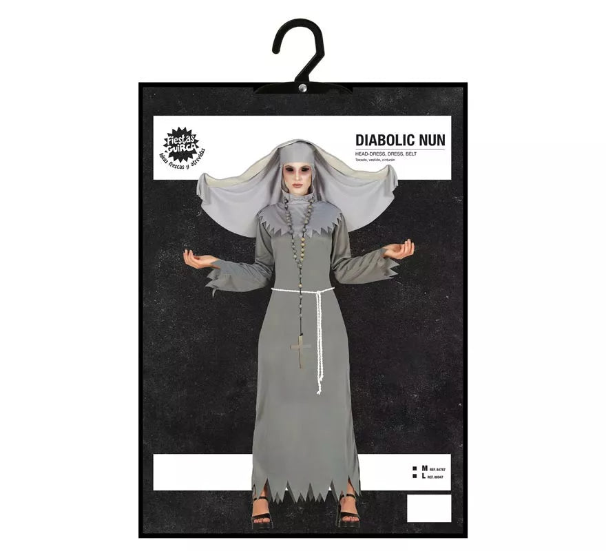 Translation missing: de.Disfraz para Halloween de Monja Diabólica para mujer