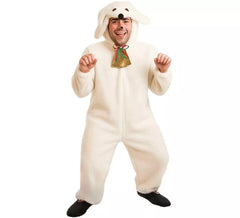 Weißes Schaf Weihnachtskostüm für Erwachsene