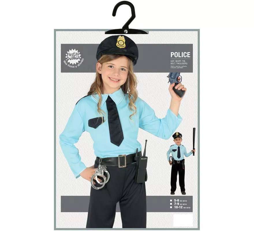 Translation missing: de.Disfraz para niños de Policía azul