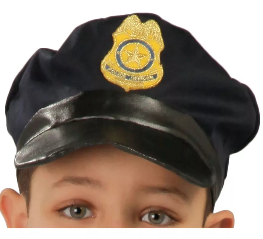Disfraz para niños de Policía azul