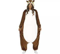 Eichhörnchen Pyjama Kostüm für Damen