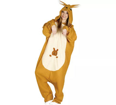 Känguru-Pyjama-Kostüm für Erwachsene
