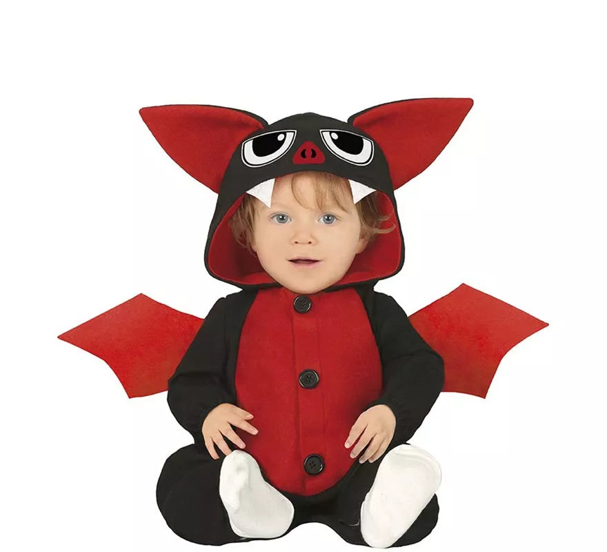 Translation missing: de.Disfraz Pijama de Murciélago Vampiro para bebé