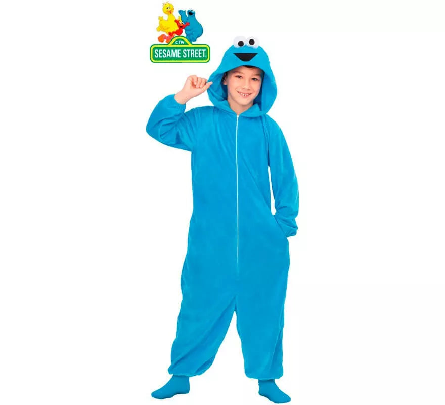 Translation missing: de.Disfraz Pijama de Triki Monstruo de las Galletas para niños