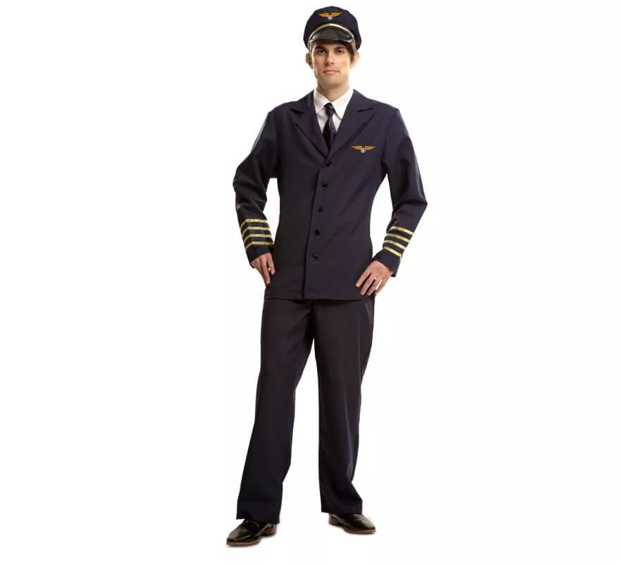 Translation missing: de.Disfraz Piloto de Vuelo Comercial para hombre