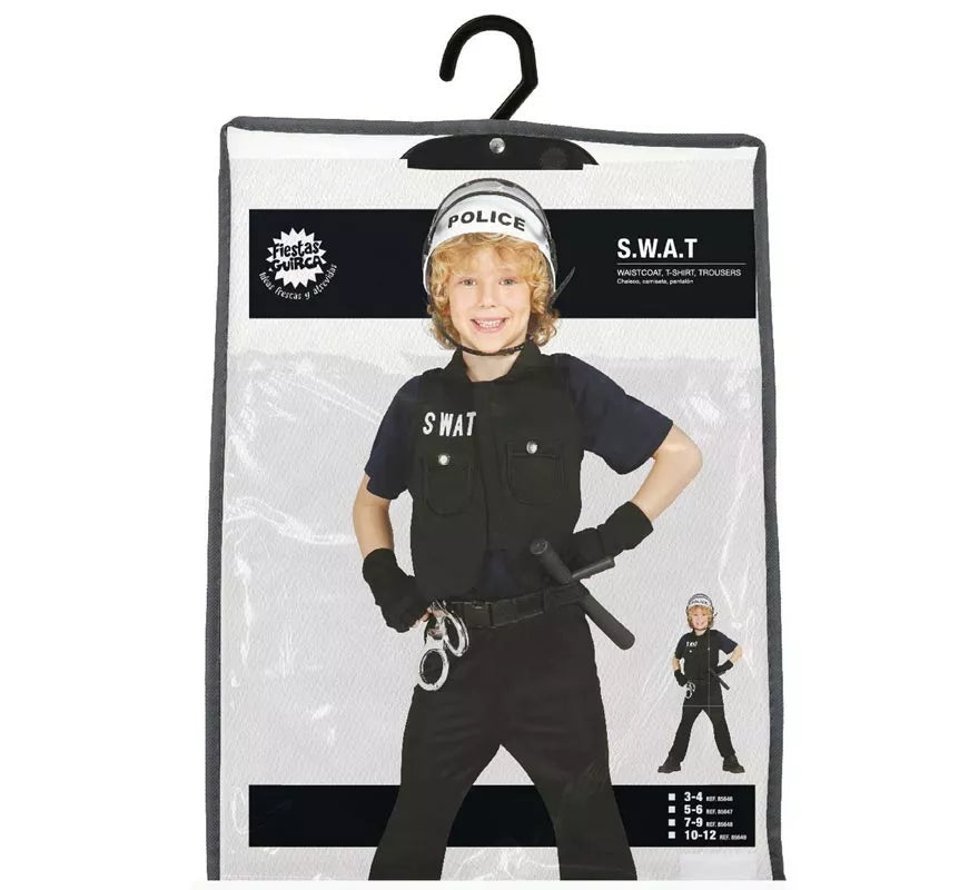 Translation missing: de.Disfraz Policía SWAT para Niños