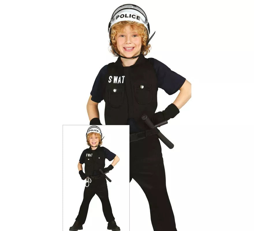 Disfraz Policía SWAT para Niños