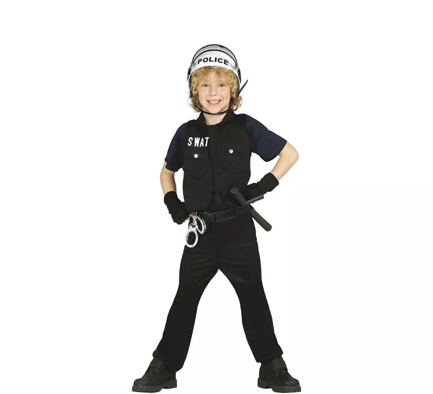 Translation missing: de.Disfraz Policía SWAT para Niños