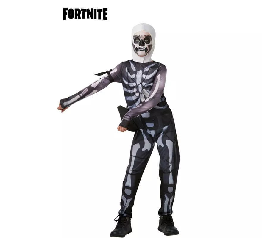 Translation missing: de.Disfraz Skull Trooper Fortnite para niños y adolescentes