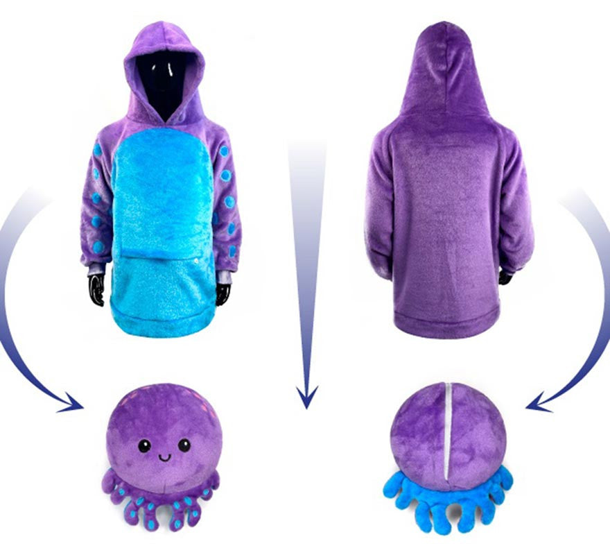 Translation missing: de.Disfraz Sudadera Peluche Pepa Pulpa para adulto