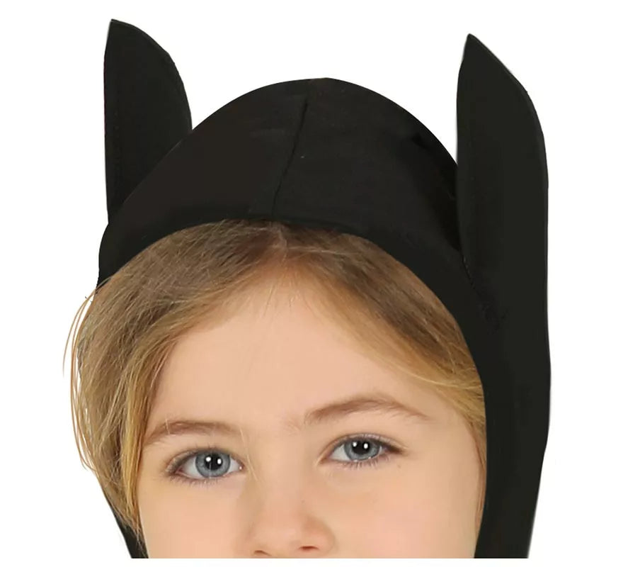Translation missing: de.Disfraz Superheroína Negra y Amarilla para niña