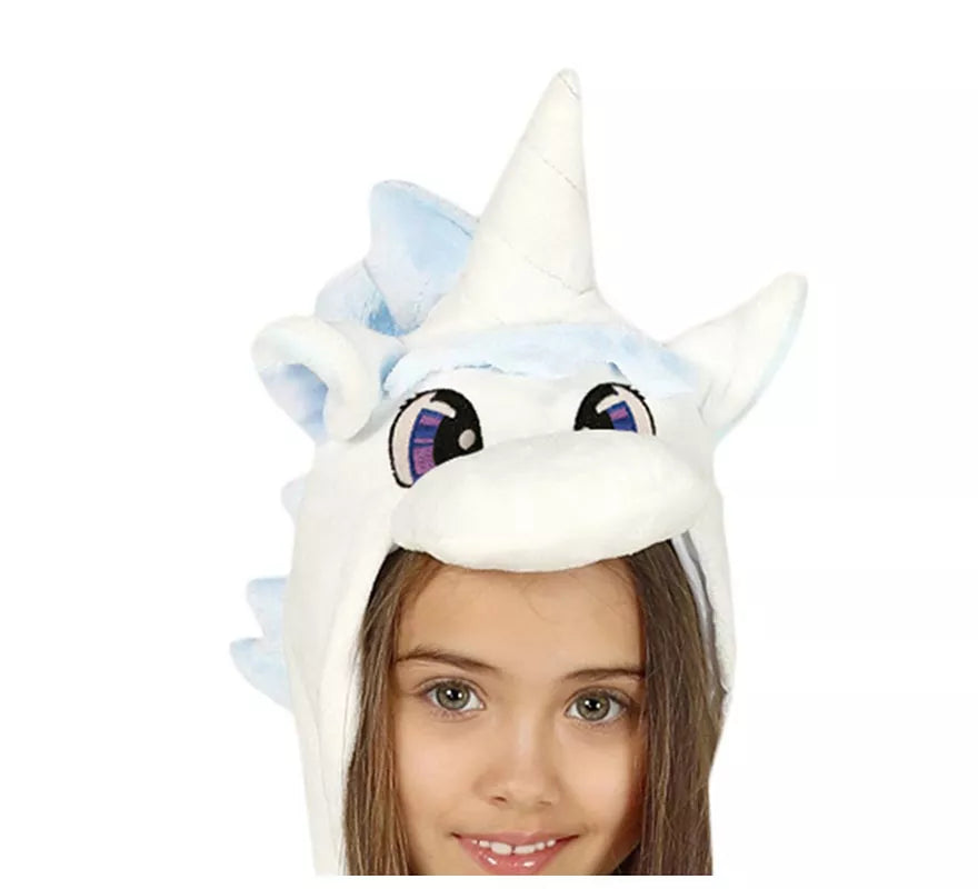 Disfraz tipo Pijama de Unicornio Azul para niños