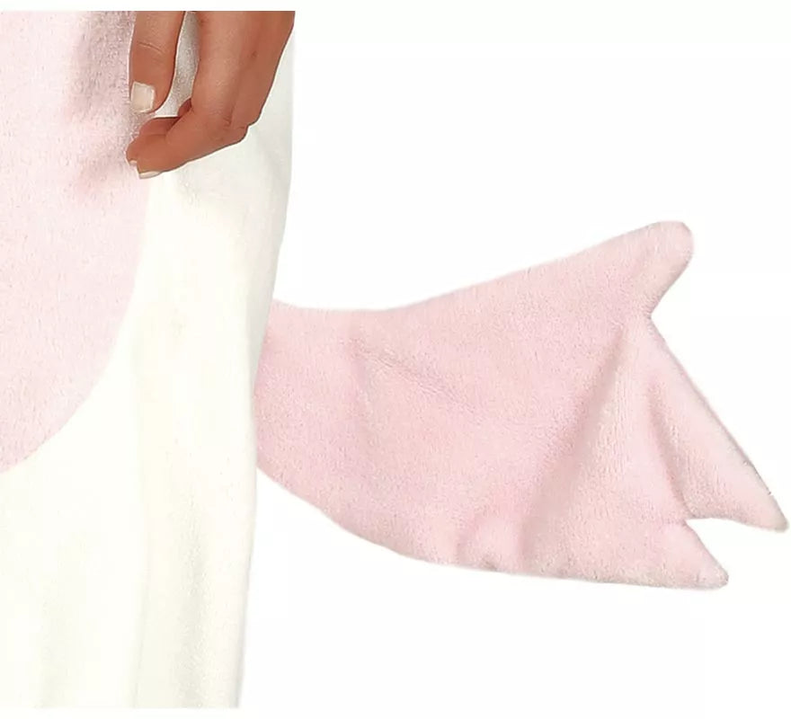Disfraz tipo Pijama de Unicornio rosa para mujer