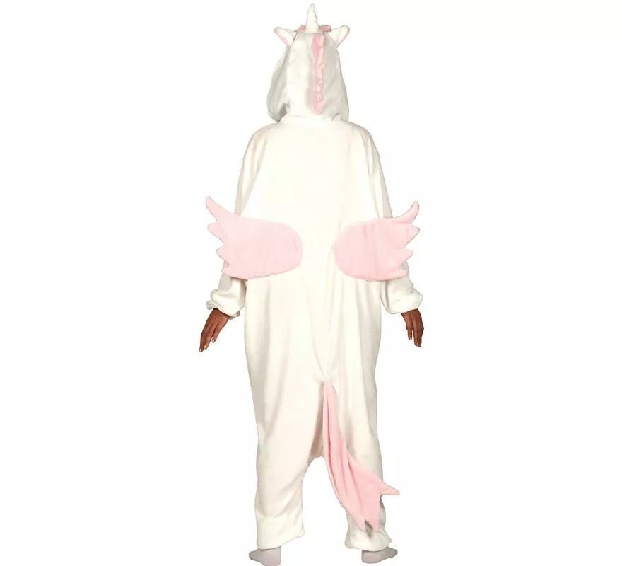 Disfraz tipo Pijama de Unicornio rosa para mujer