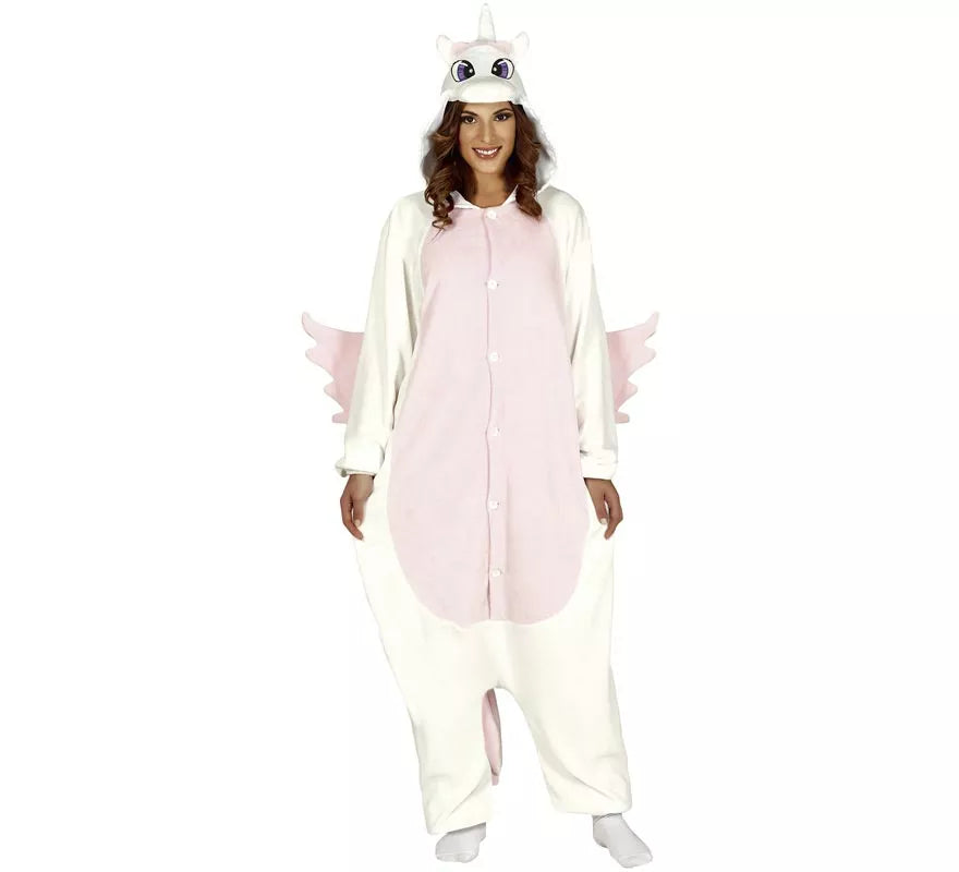 Translation missing: de.Disfraz tipo Pijama de Unicornio rosa para mujer