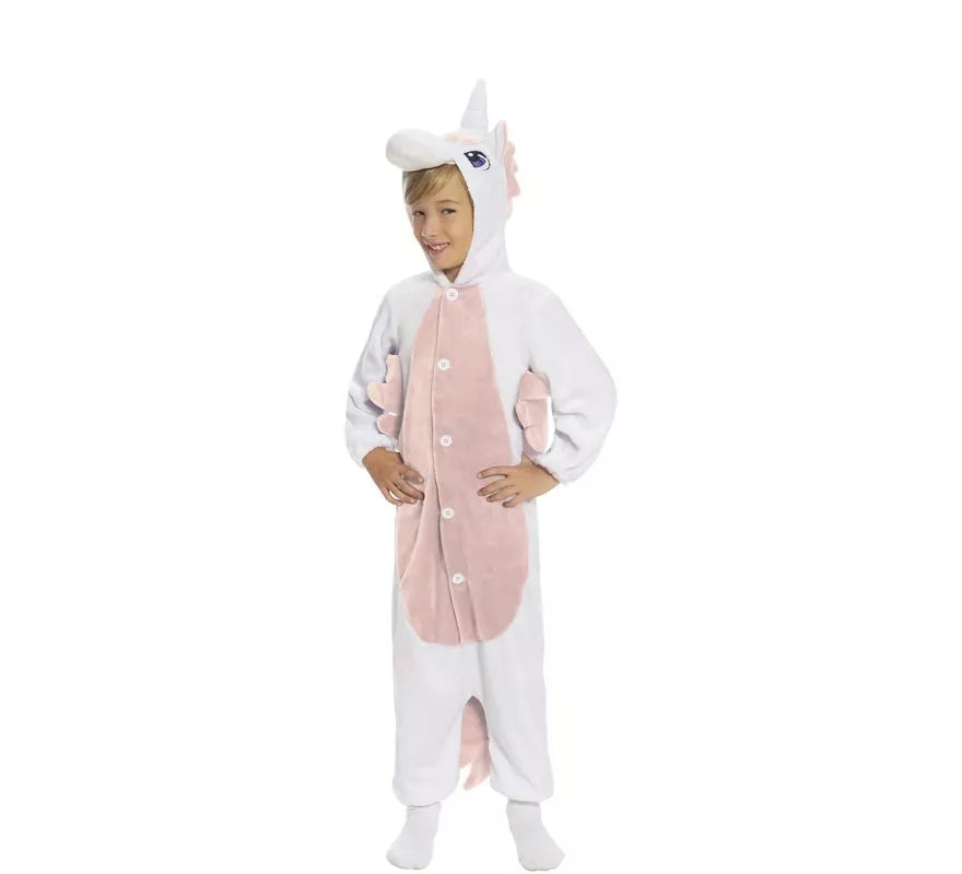 Disfraz tipo Pijama Unicornio Rosa para niña