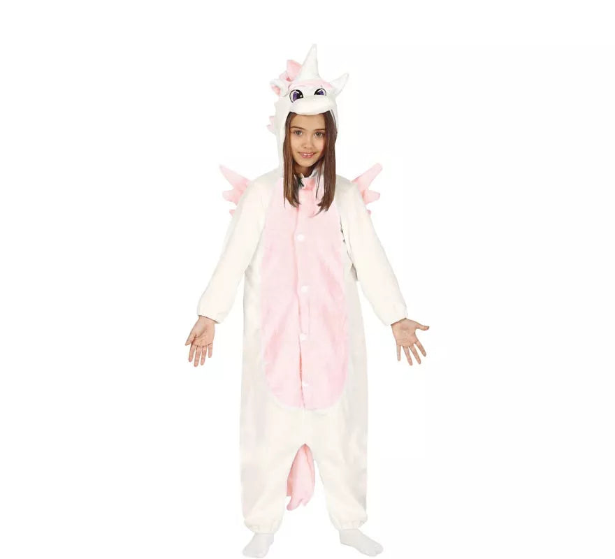 Translation missing: de.Disfraz tipo Pijama Unicornio Rosa para niña