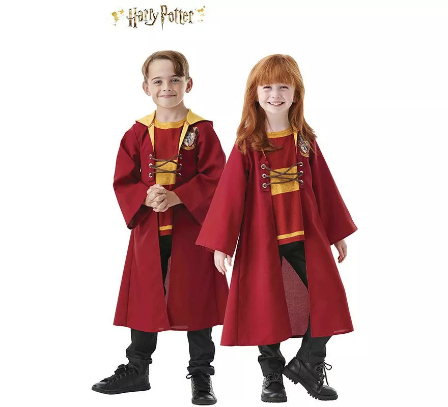 Translation missing: de.Disfraz Túnica de Quidditch Gryffindor de Harry Potter para niños