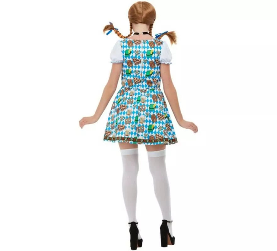 Translation missing: de.Disfraz de Alemana Oktoberfest Azul para mujer