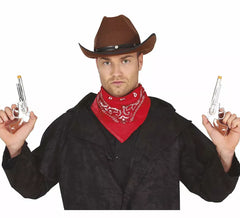 Zwei 20-cm-Cowboy-Kurzwaffen