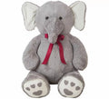 Elefante Wanda de Peluche con Lazo de 120 cm