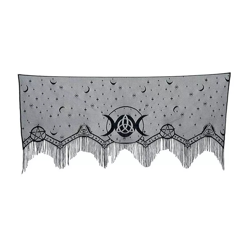 Encaje Culto para Chimenea negro de 155x60 cm