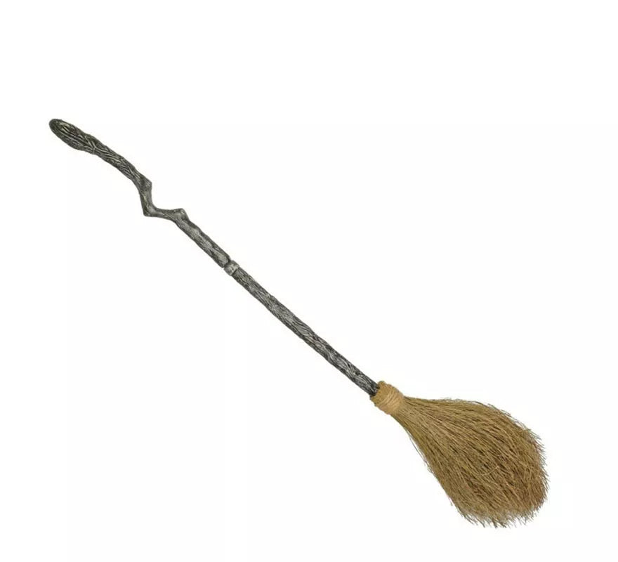 Translation missing: de.Escoba de Bruja Desmontable marrón de 84 cm