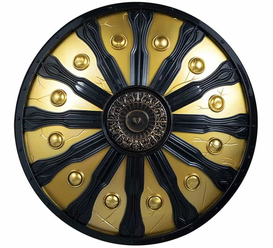 Translation missing: de.Escudo Espartano Dorado de 45 cm
