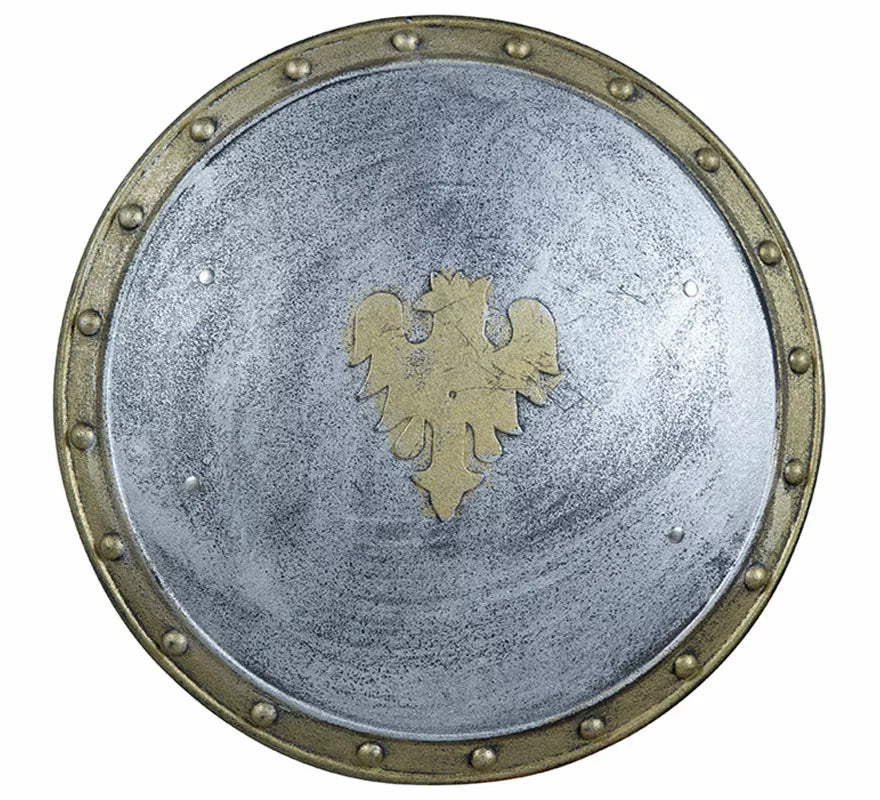 Translation missing: de.Escudo Medieval con Insignia de Águila de 37 cm