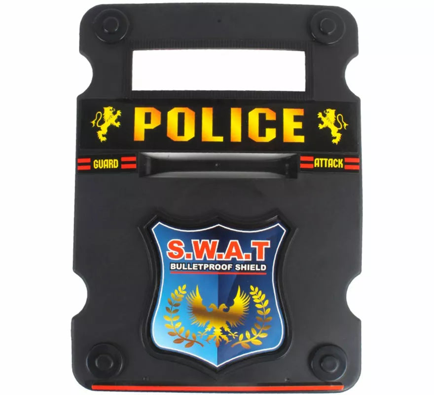Translation missing: de.Escudo Policía de 32x23 cm de plástico para niños