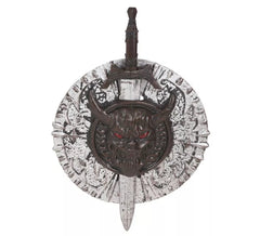 Evil Warrior Schild und Schwert 53X74 cm