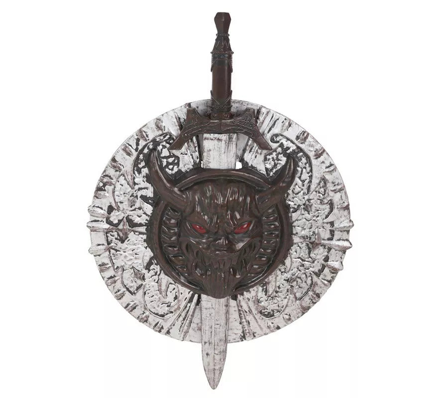 Translation missing: de.Escudo y Espada Guerrero Maligno de 53X74 cm