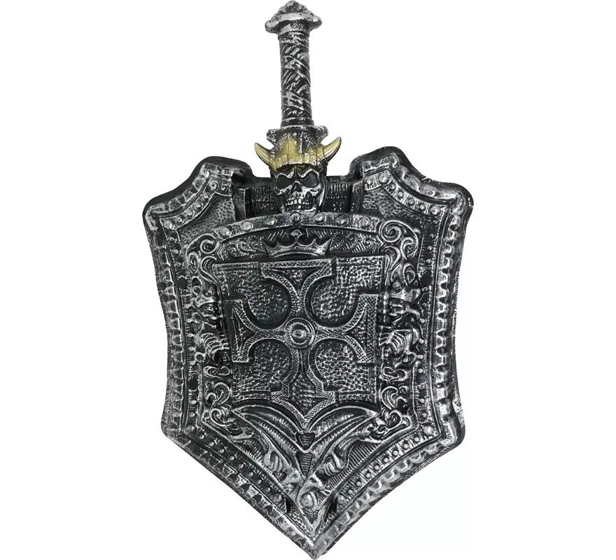 Translation missing: de.Escudo y Espada medieval de 48 y 59 cm