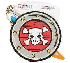 Eva Piratenschild und Schwert 35X42 cm