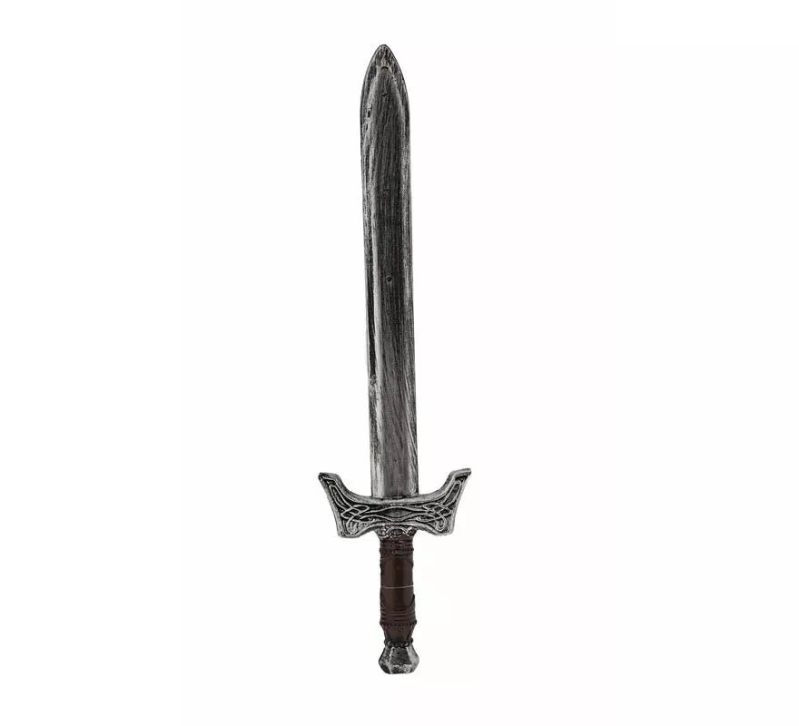 Translation missing: de.Espada de Bárbaro oscura plástico de juguete de 16x66 cm