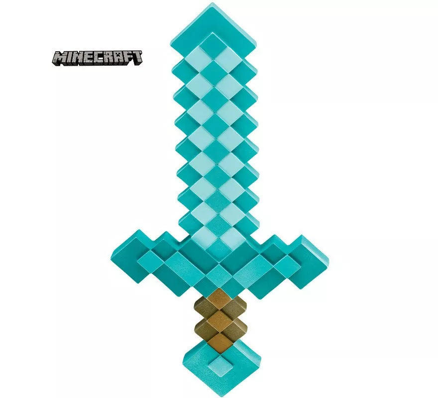Translation missing: de.Espada de Minecraft Azul Claro