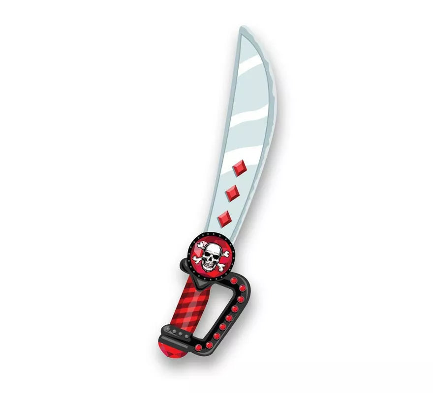 Translation missing: de.Espada de Pirata Calavera de Foam infantil