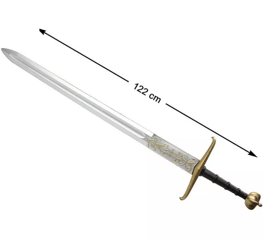 Translation missing: de.Espada de Rey Medieval de 122 cm