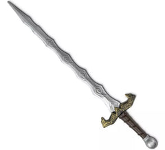 Mittelalterliches Schwert mit Totenkopfgriff 61 cm