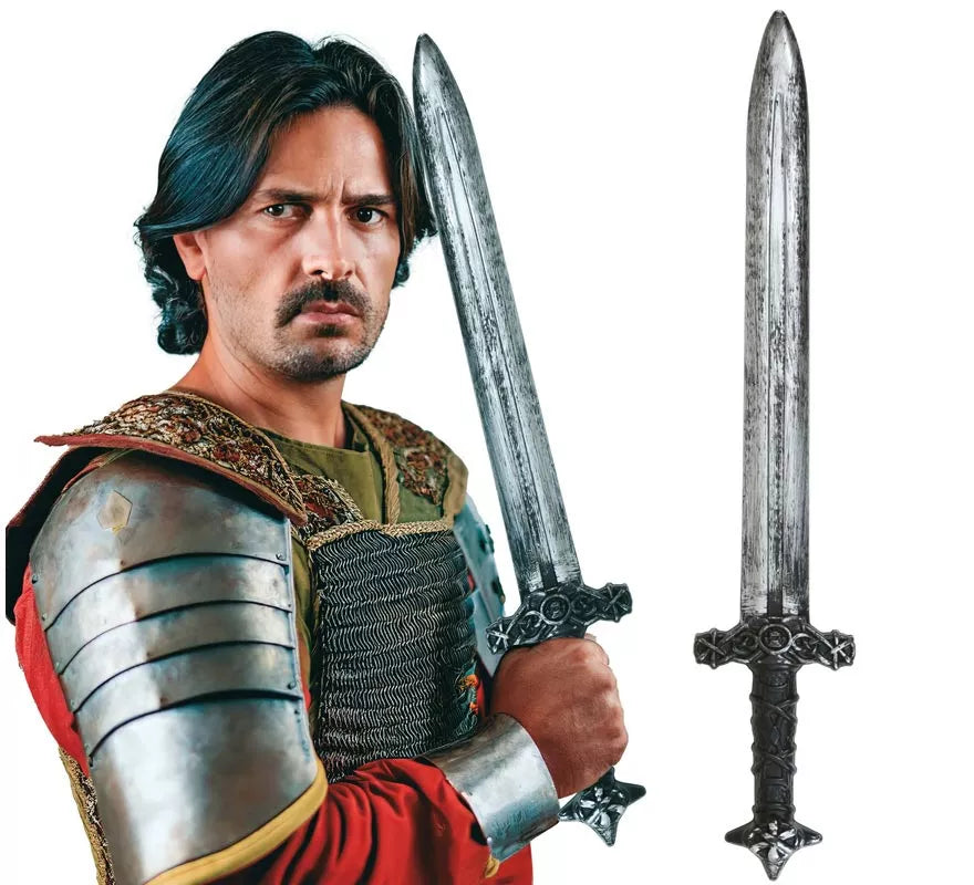 Translation missing: de.Espada Medieval de 58 cm de Plástico de Juguete