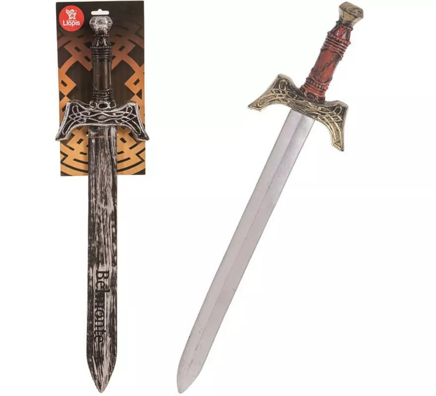 Translation missing: de.Espada Medieval de 68 cm en 2 colores surtidos