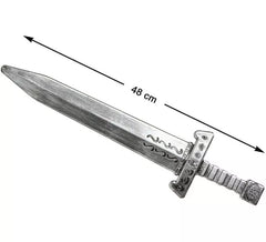 48 cm Silber Mittelalter Schwert