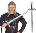Espada Medieval Plateada de 71 cm