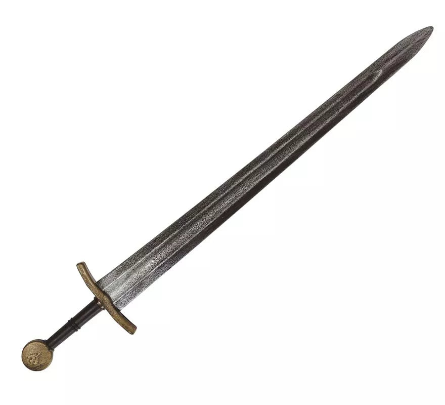 Translation missing: de.Espada Medieval Plateada de 75 cm
